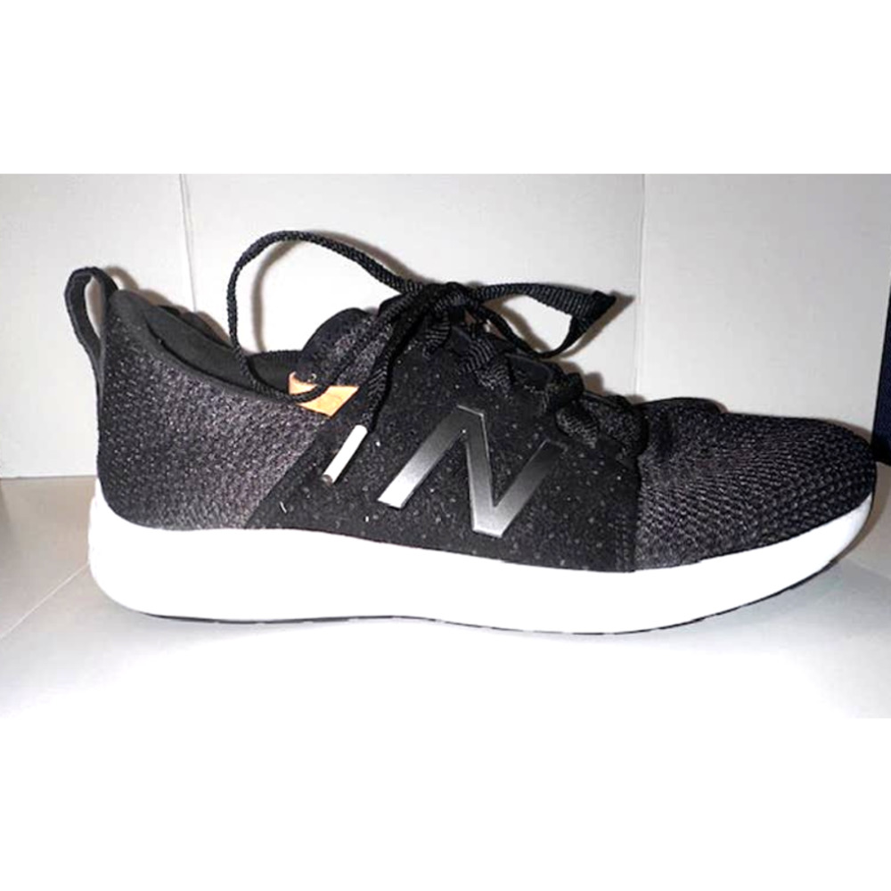 New Balance WSPTLB Fresh Foam Sport V1 Black Running Sneakers Womens Size 9